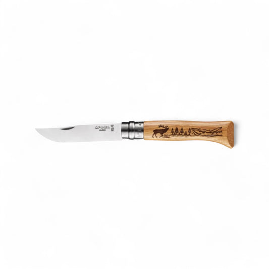 Opinel - Couteau de poche Nº8 Animalia Cerf