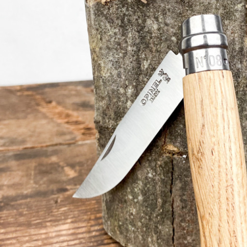 Opinel - Couteau de poche Nº 08 (Chêne)