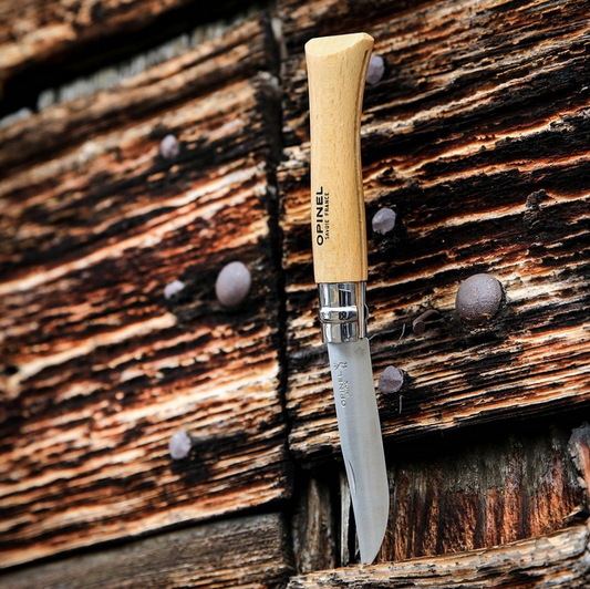 Opinel - Pocket knife No. 8 Stainless steel (Beech)