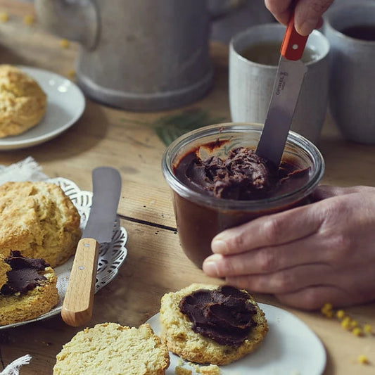 Opinel - Couteau petit-déjeuner MANDARINE