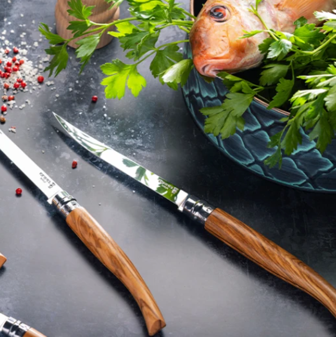 Opinel - No. 12 Slimline Knife - Olivewood