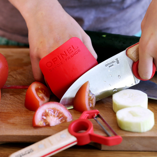 Opinel - Le Petit Chef - protège-doigts ROUGE