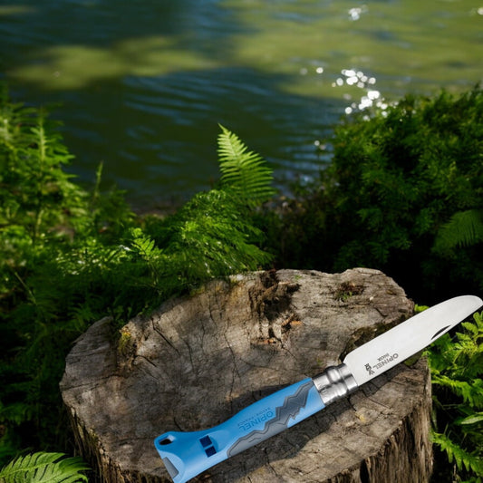 Opinel - N°07 Couteau Outdoor Junior BLEU