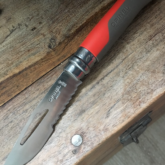 Opinel - No 08 couteau outdoor ROUGE