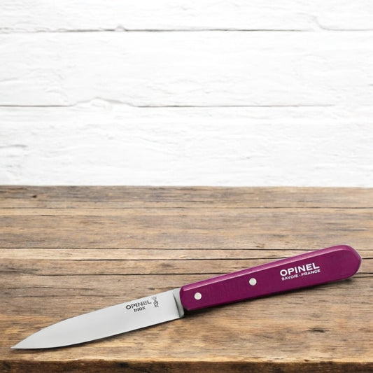 Opinel - No 112 couteau d'office AUBERGINE