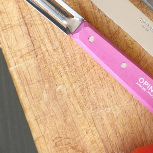 Opinel - No 115 couteau éplucheur FUSCHIA