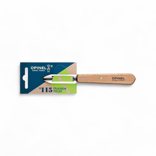 Opinel - No 115 couteau éplucheur HÊTRE (Naturel)