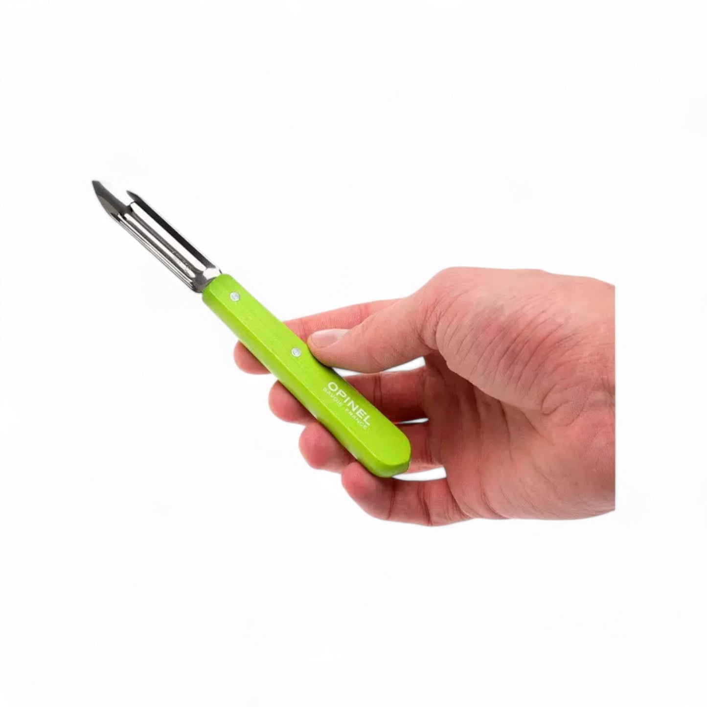 Opinel - No 115 couteau éplucheur vert POMME