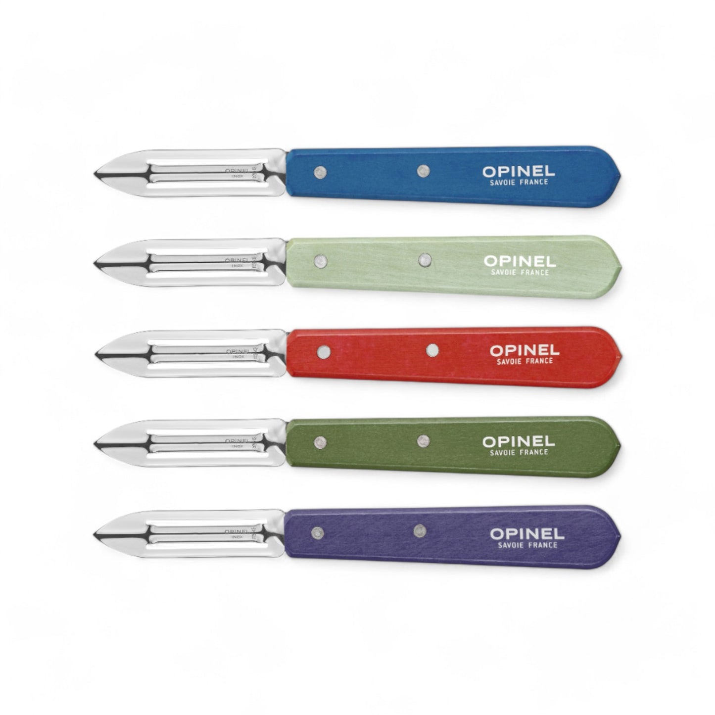 Opinel - No 115 couteau éplucheur VIOLET paysage