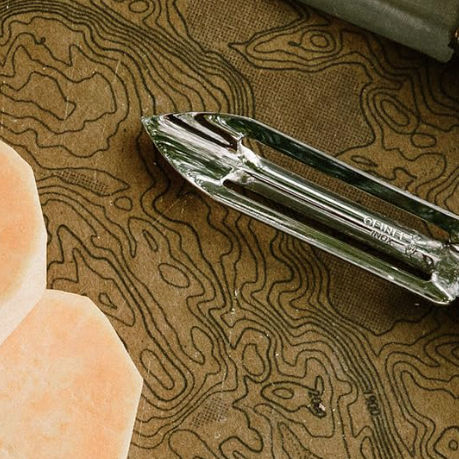 Opinel - No 115 Couteau éplucheur BLEU paysage