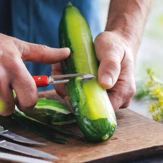 Opinel - No 115 Couteau éplucheur ROUGE