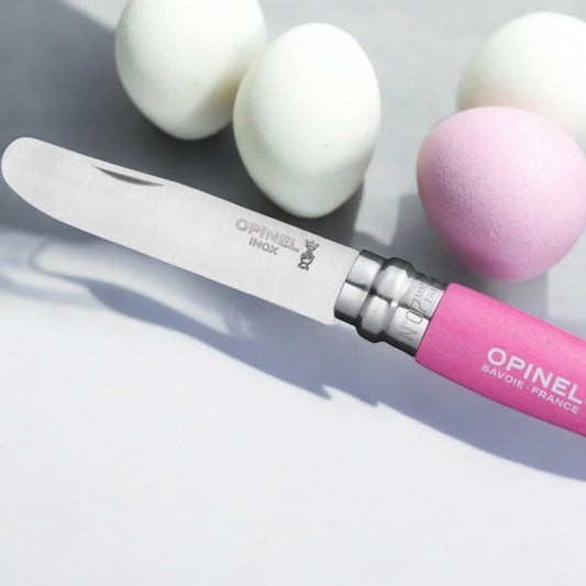 Opinel - couteau N°07 Mon premier Opinel FUSCHIA