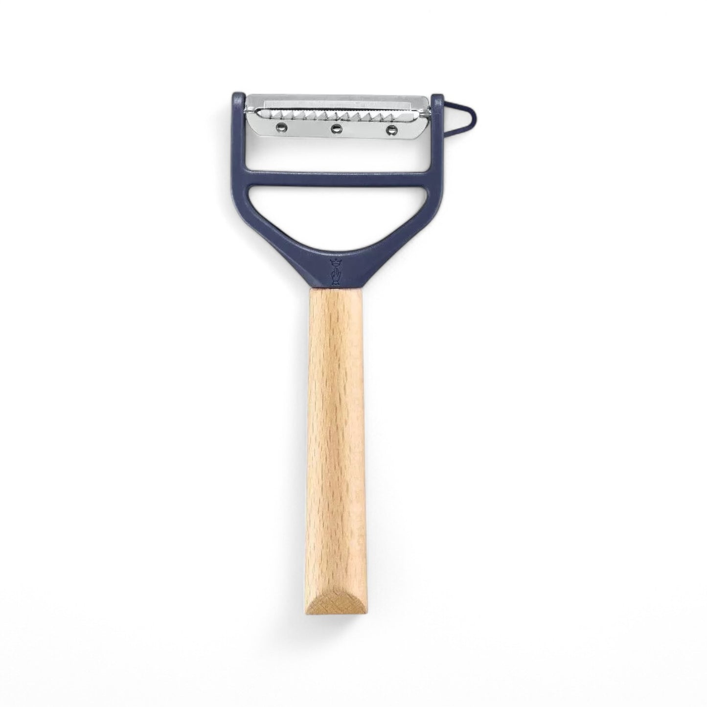 Opinel - T-Duo peeler with blue wooden handle