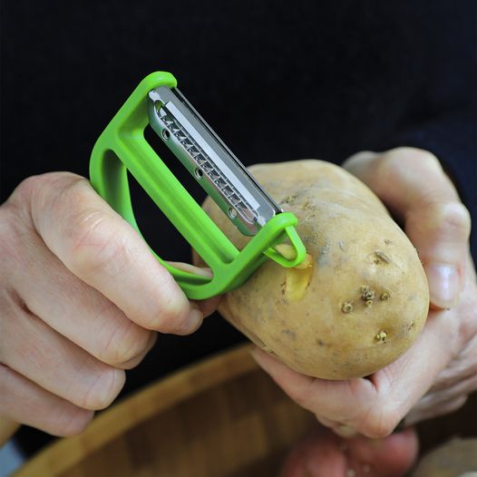 Opinel - Éplucheur T-Duo VERT manche en bois