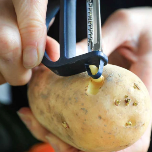 Opinel - Éplucheur T-Duo polymère BLEU