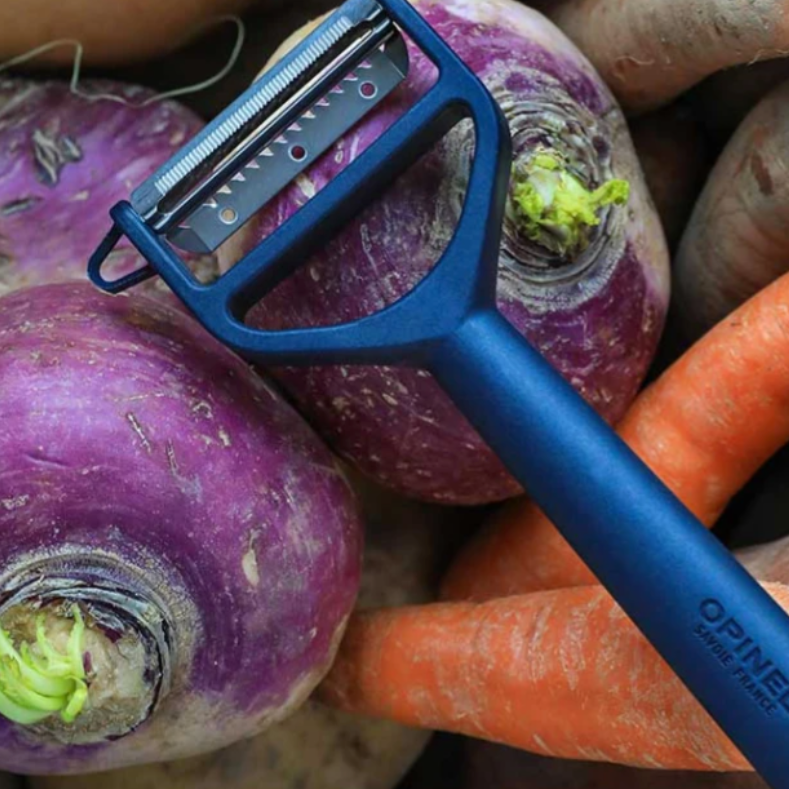 Opinel - T-Duo polymer peeler BLUE