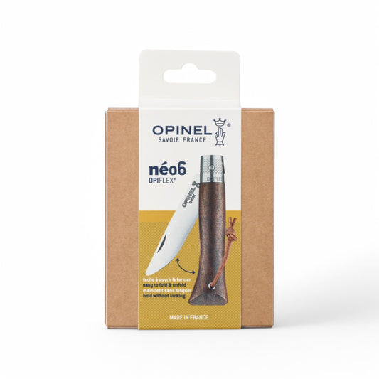 Opinel - Couteau Nº 06 NEO6 Opiflex Noyer Noir