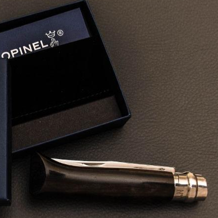 Opinel Knife No. 08 Ebony
