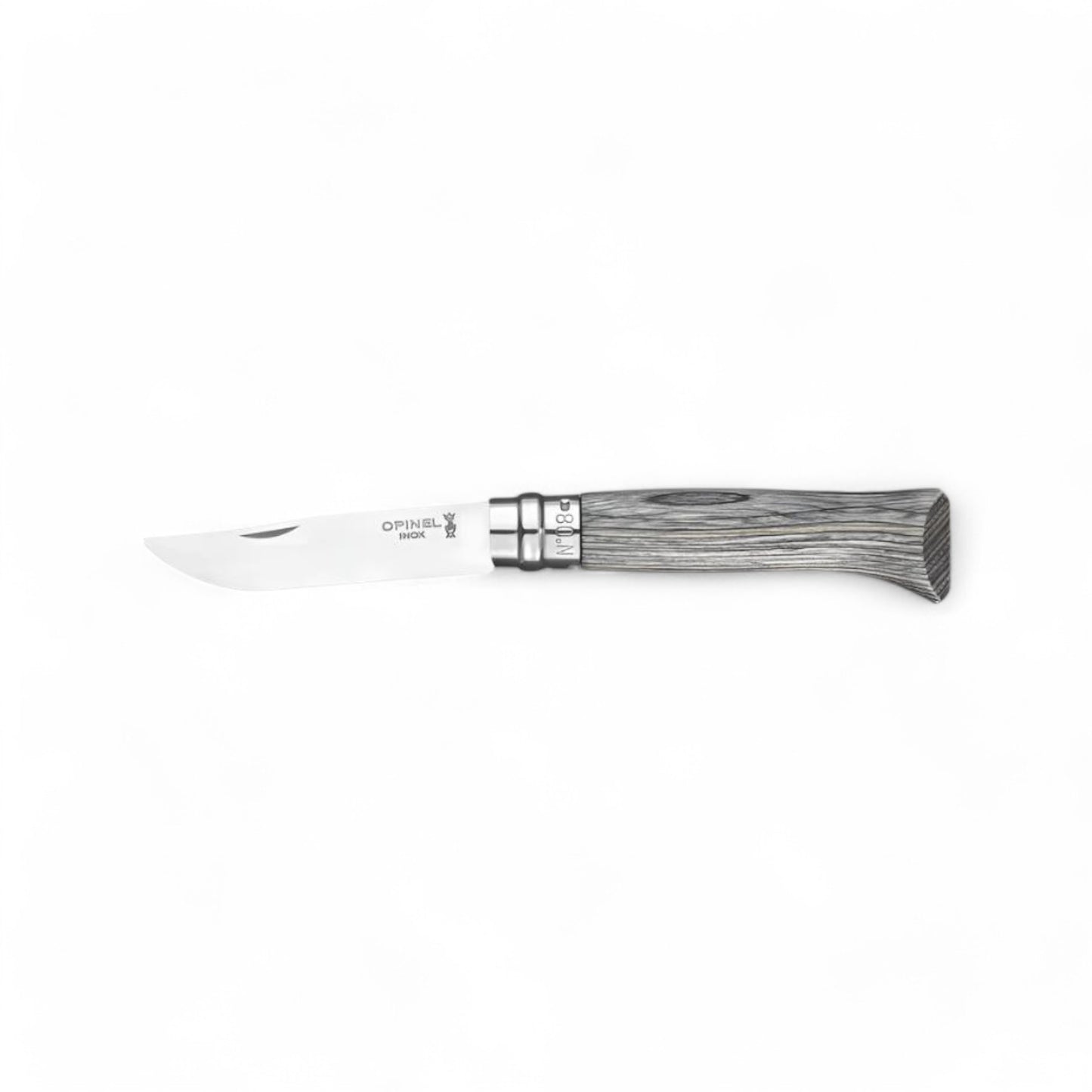 Opinel - Knife No. 08 Grey Laminated Birch