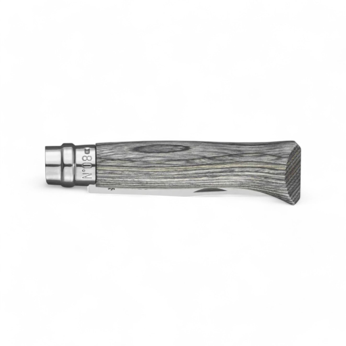 Opinel - Knife No. 08 Grey Laminated Birch