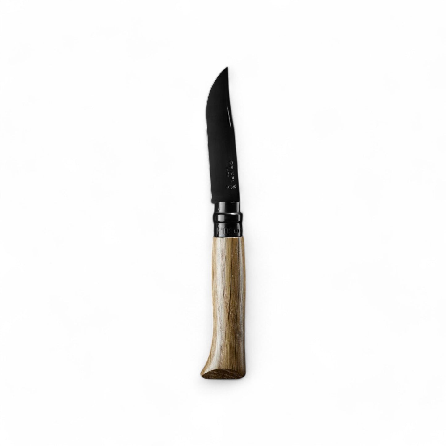 Opinel No. 08 Oak BLACK with case