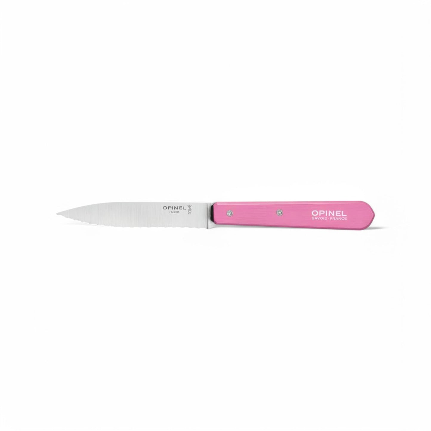 Opinel No 113 Serrated Office Knife Fushia