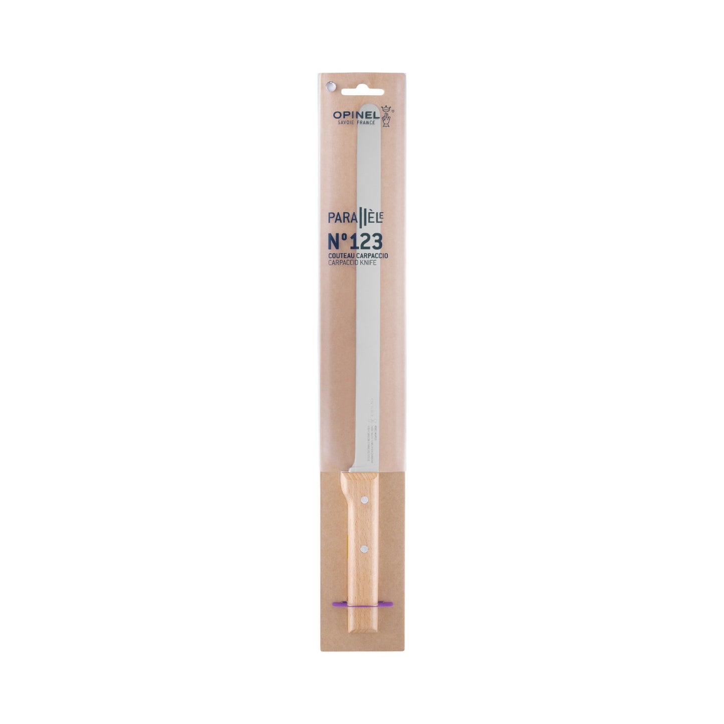 Opinel - Parallèle No 123 couteau carpaccio