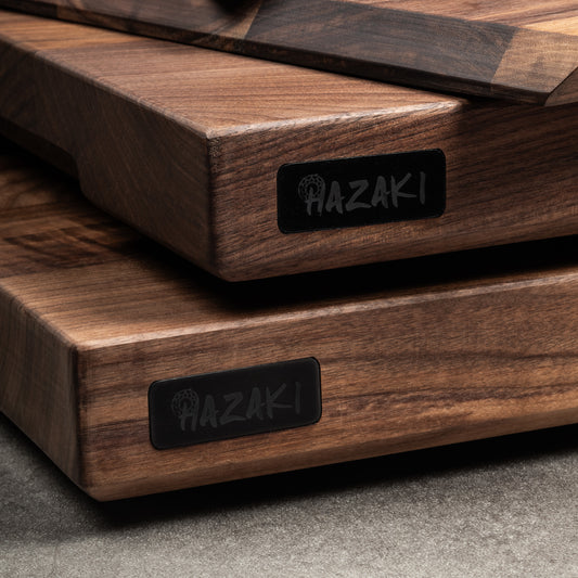 Hazaki - Butcher Block Large Board - Walnut Wood
