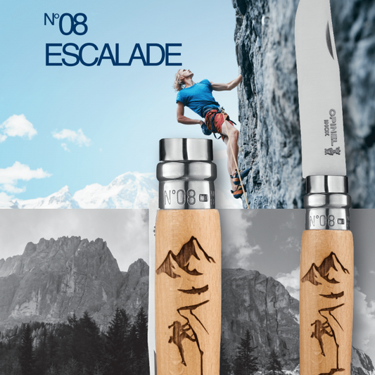 Opinel - Couteau de poche Nº8 Escalade