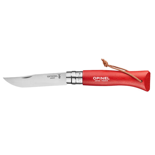 Opinel Nº 08 Colorama Rouge