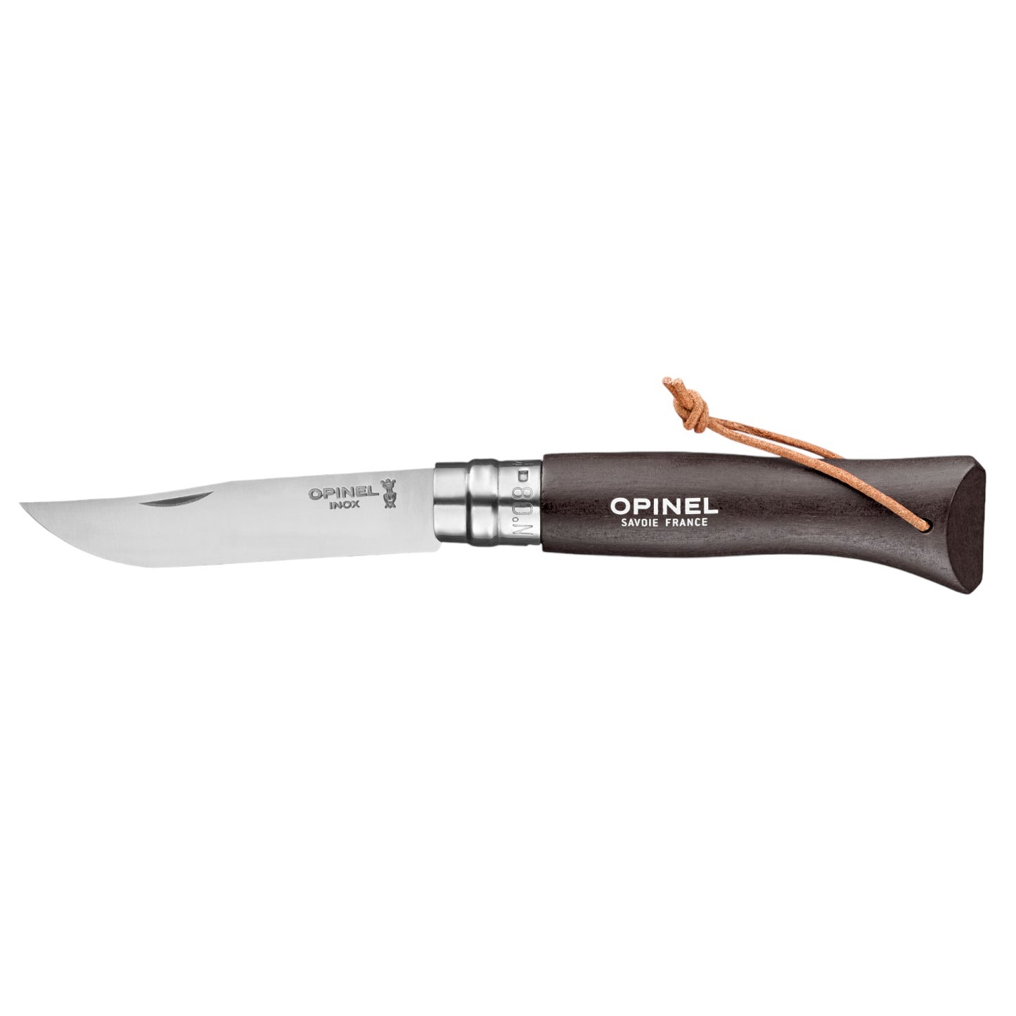 Opinel Nº 08 Colorama Noir Brun