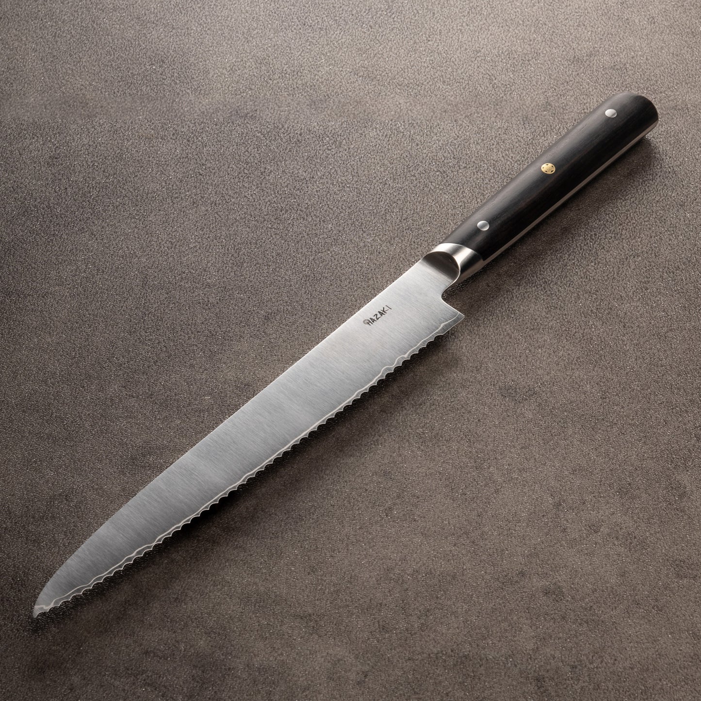 Hazaki Série Classic Couteau cuisine japonais Pankiri - Bois Noir