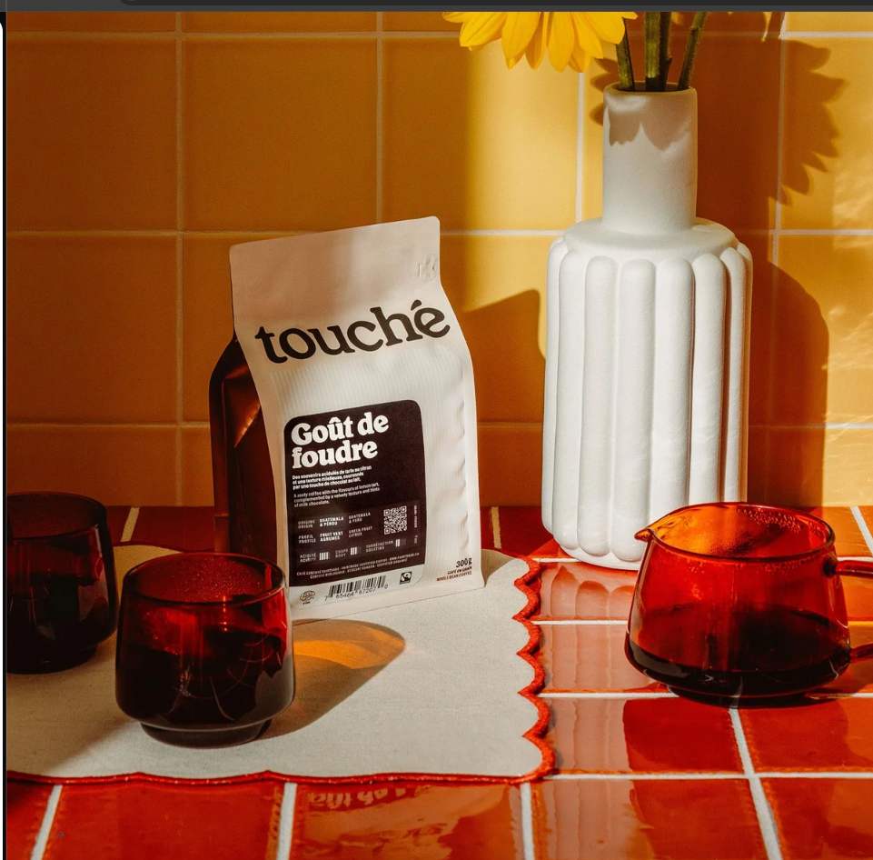 TOUCHÉ - TIGHTLY KNITTED COFFEE BEANS 1kg
