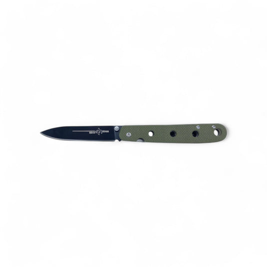 Arto Rouennais 1860 G10 Titanium Khaki Knife