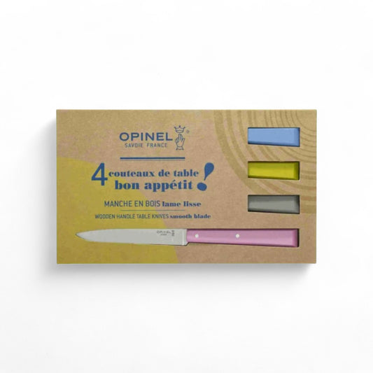 Opinel - Coffret Bon Appétit 4 couteaux de table - ESPRIT CAMPAGNE