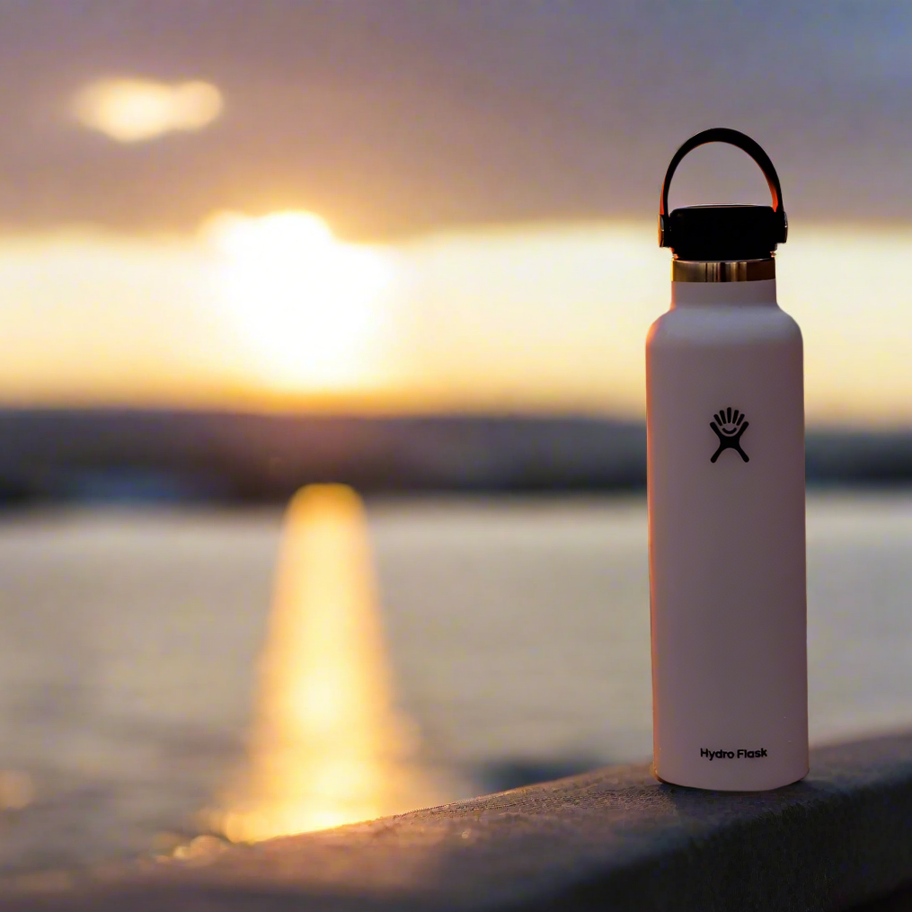 Hydro Flask 24oz à goulot standard Flex NOIR