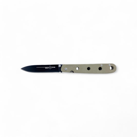 Couteau Arto Rouennais 1860 G10 Titanium Desert