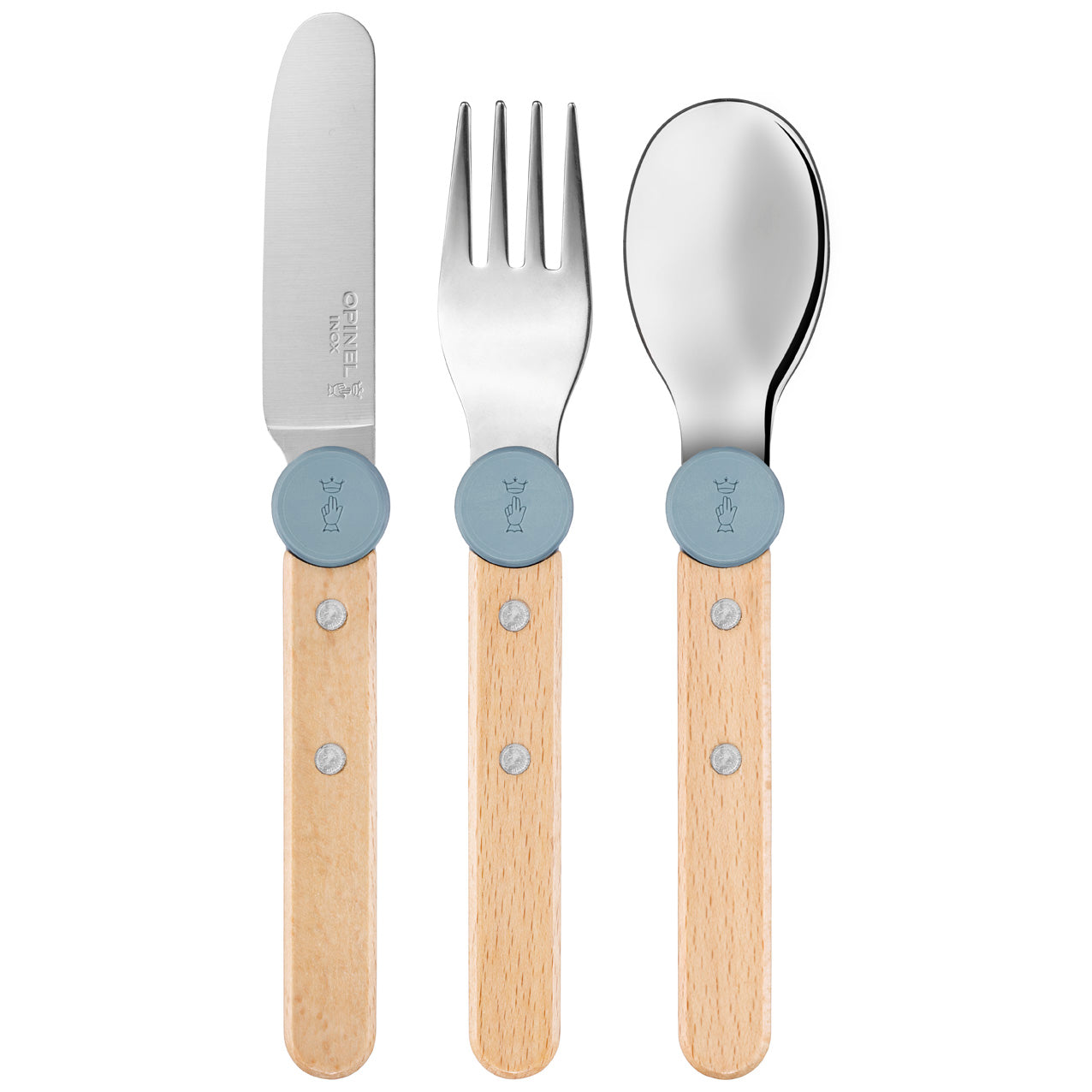 Opinel - Coffret Le Petit Gourmet Bleu Pluie