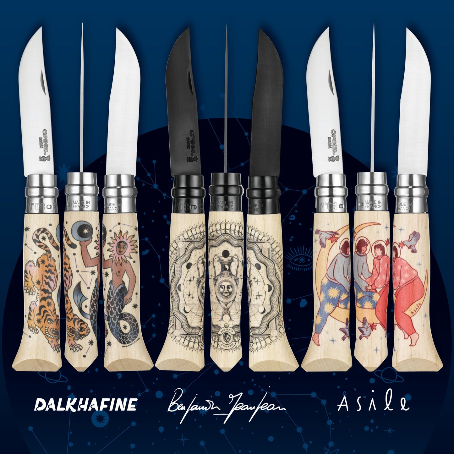 Opinel - Nº8 Édition Cosmos Dalkhafine