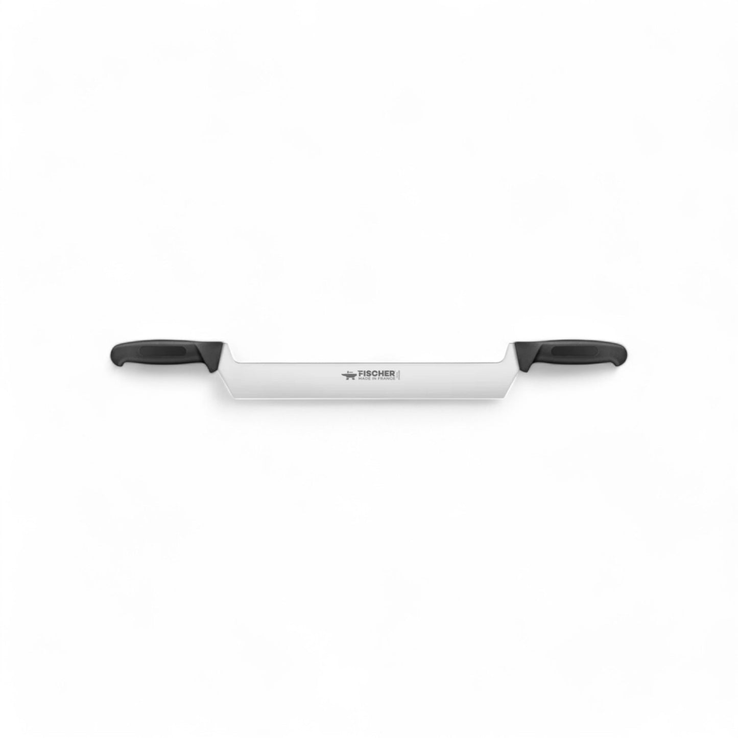 Fischer Bargoin - Cheese knife 2 raised handles black 33 cm