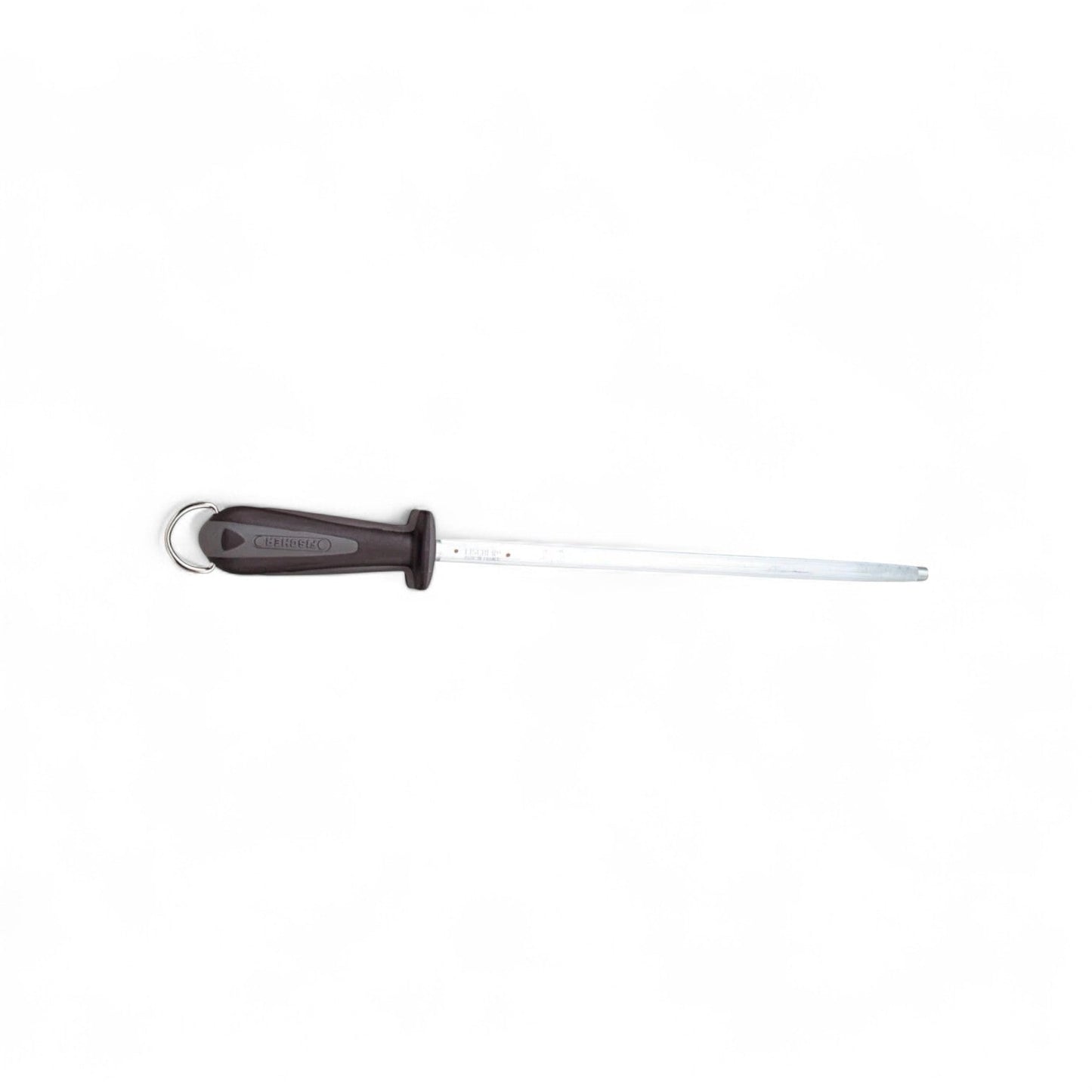 Fischer Bargoin - fusil à affûter rond - 30 cm - manche bi-matière NOIR ET GRIS