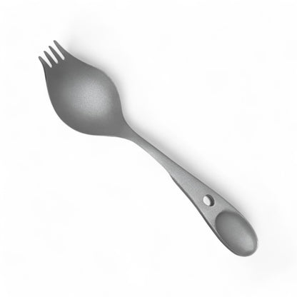 Georgette. The innovative cutlery, half fork, half spoon.