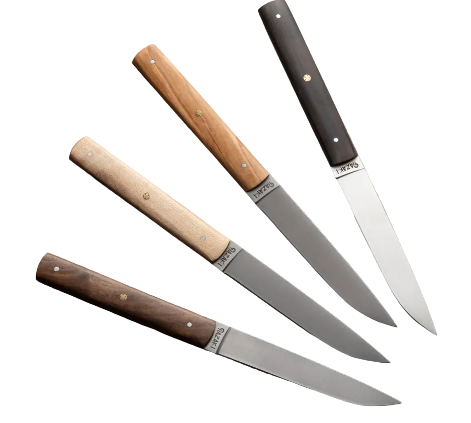 Hazaki - Steak Knife Set - Olive Wood