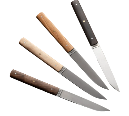 Hazaki - Steak Knife Set - Olive Wood
