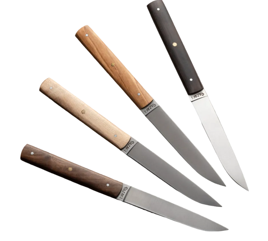 Hazaki - Ensemble de couteaux à steak - Bois Mixte