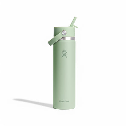 Hydro Flask 24oz à goulot large Flex avec paille ALOÈS