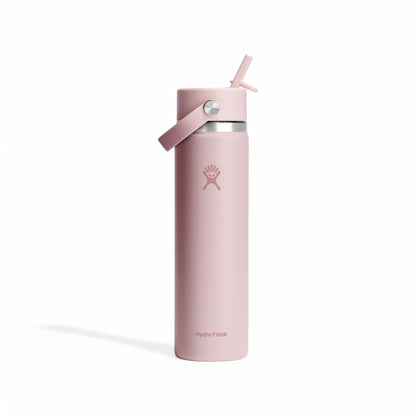 Hydro Flask 24oz à goulot large Flex avec paille TRILLIUM