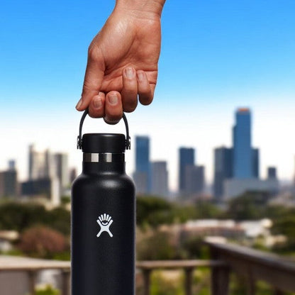Hydro Flask 24oz à goulot standard Flex NOIR