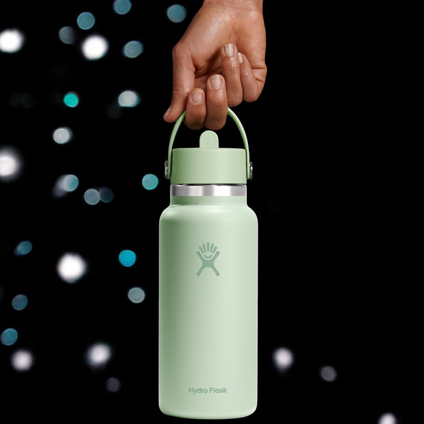 Hydro Flask 32oz à goulot large Flex avec paille ALOÈS