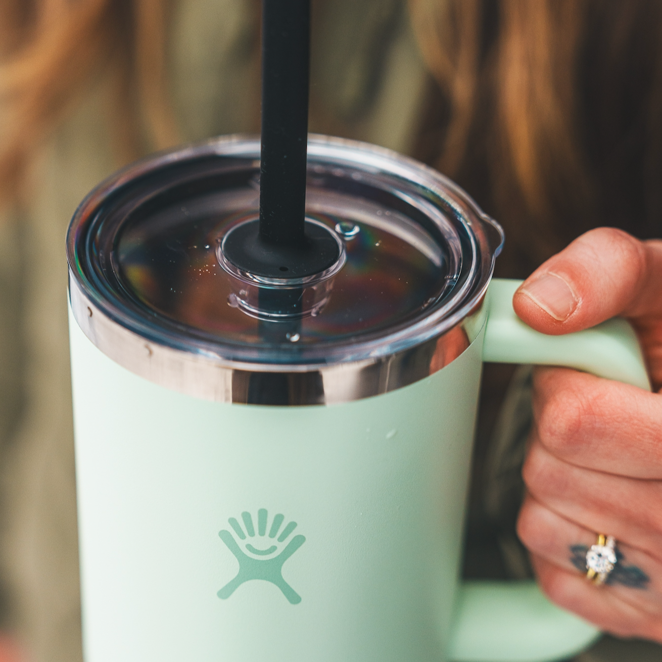 Hydro Flask Tasse de voyage 40oz avec paille ALOÈS